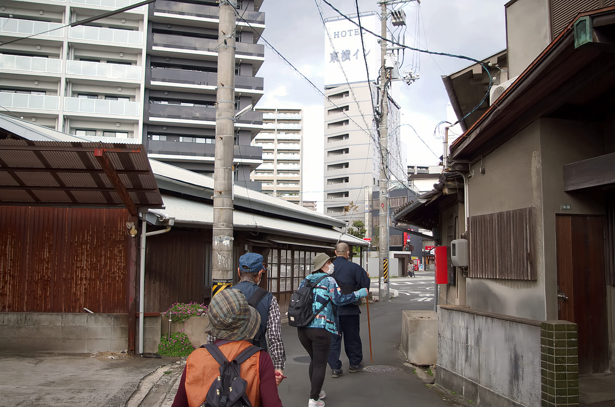 あちてらす倉敷と古い町並み