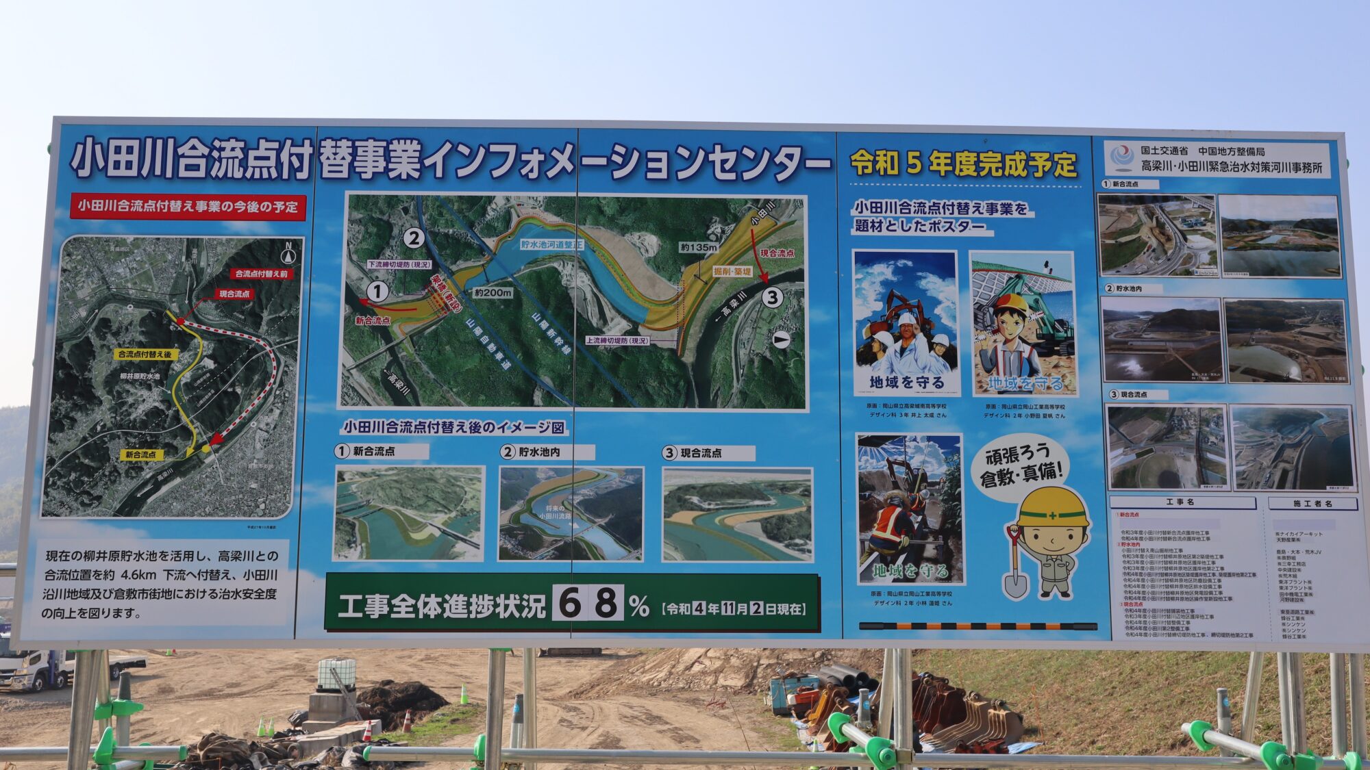 小田川合流点付替事業インフォメーションセンター