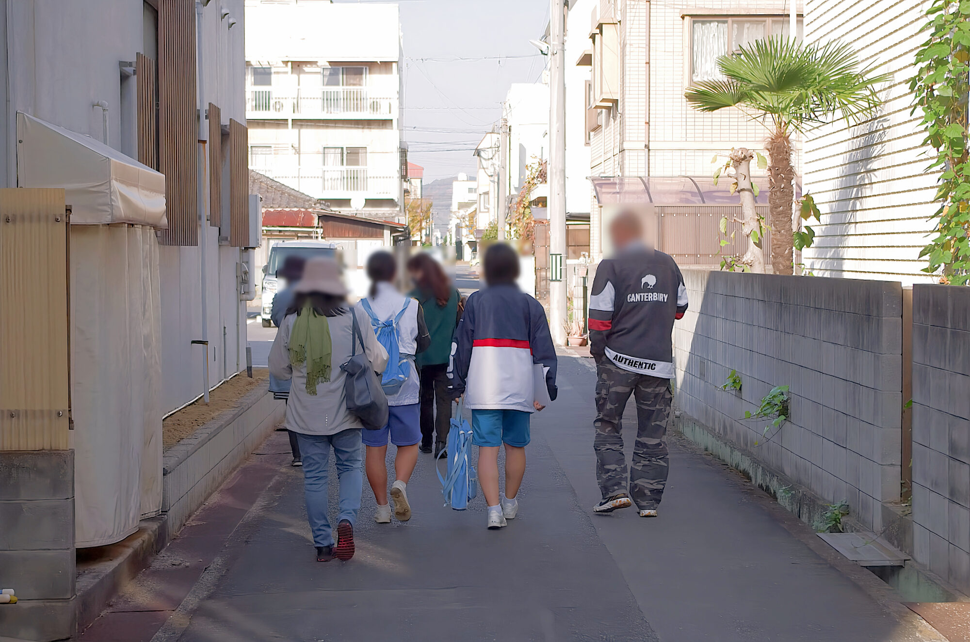 まち歩きの1コマ