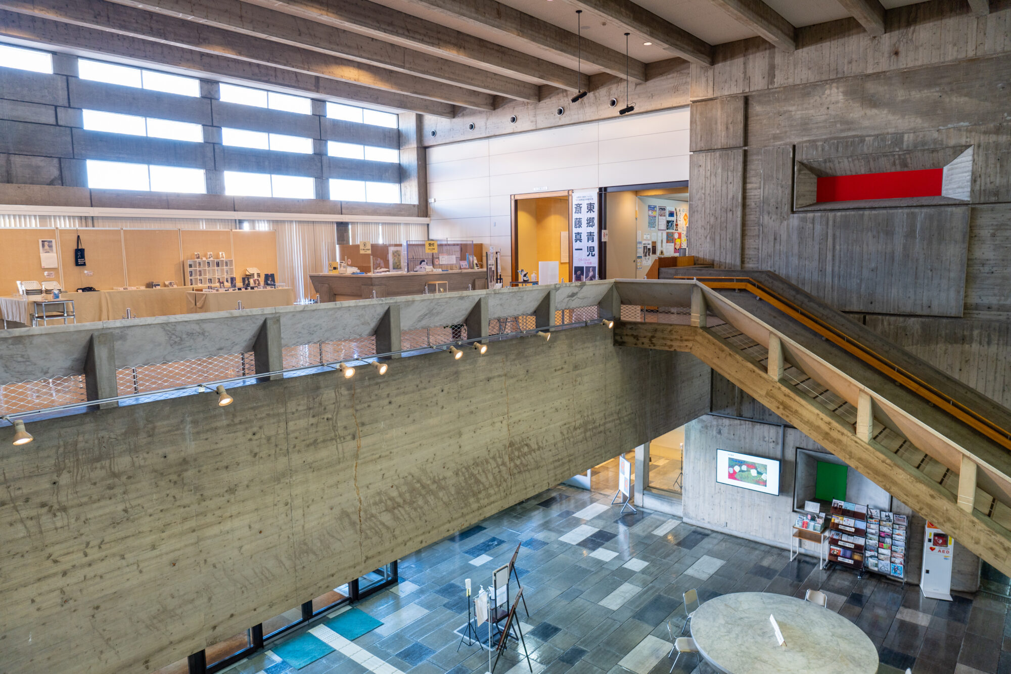現在の市立美術館入場口