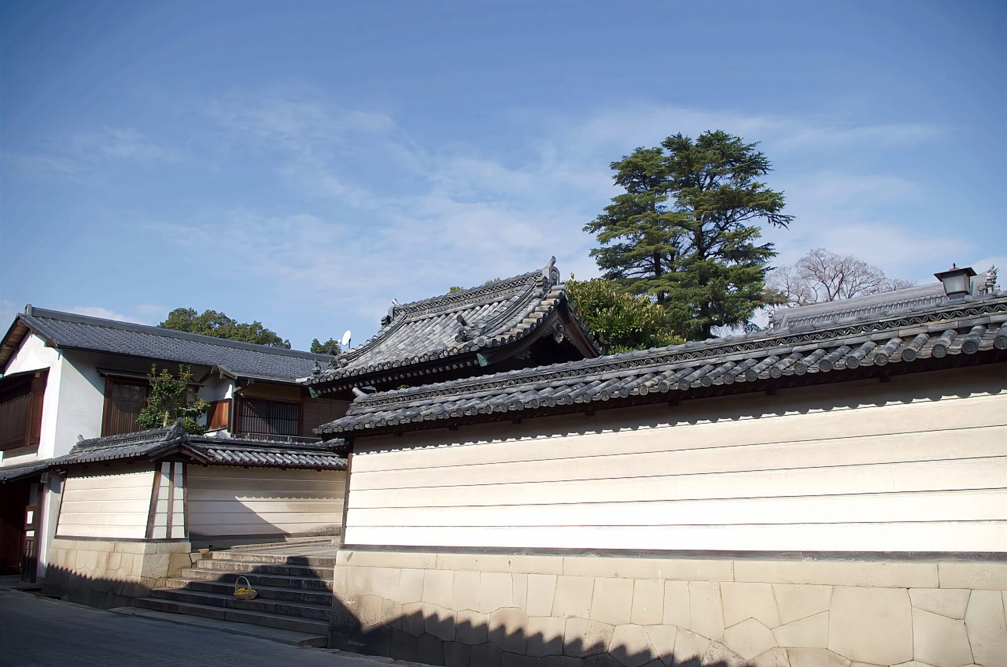誓願寺　塀　定規筋