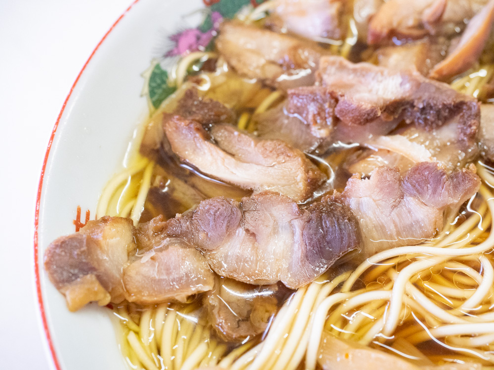 坂本：中華そば(笠岡ラーメン)