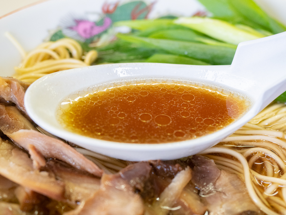 坂本：中華そば(笠岡ラーメン)