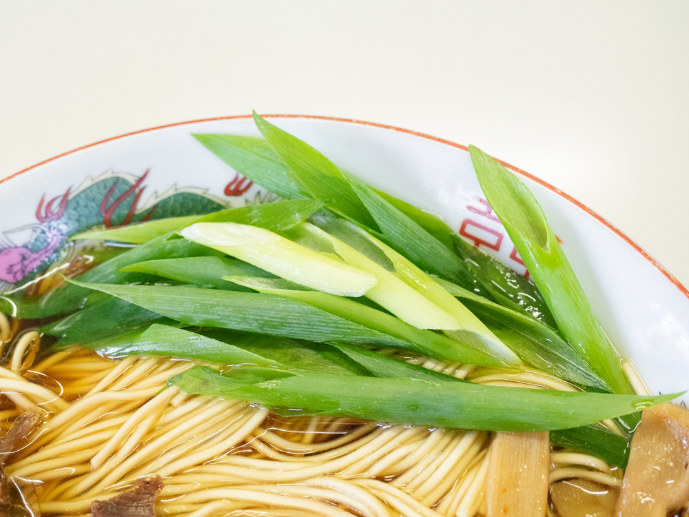 坂本：中華そば(笠岡ラーメン)