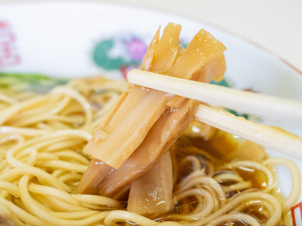 坂本：中華そば(笠岡ラーメン)