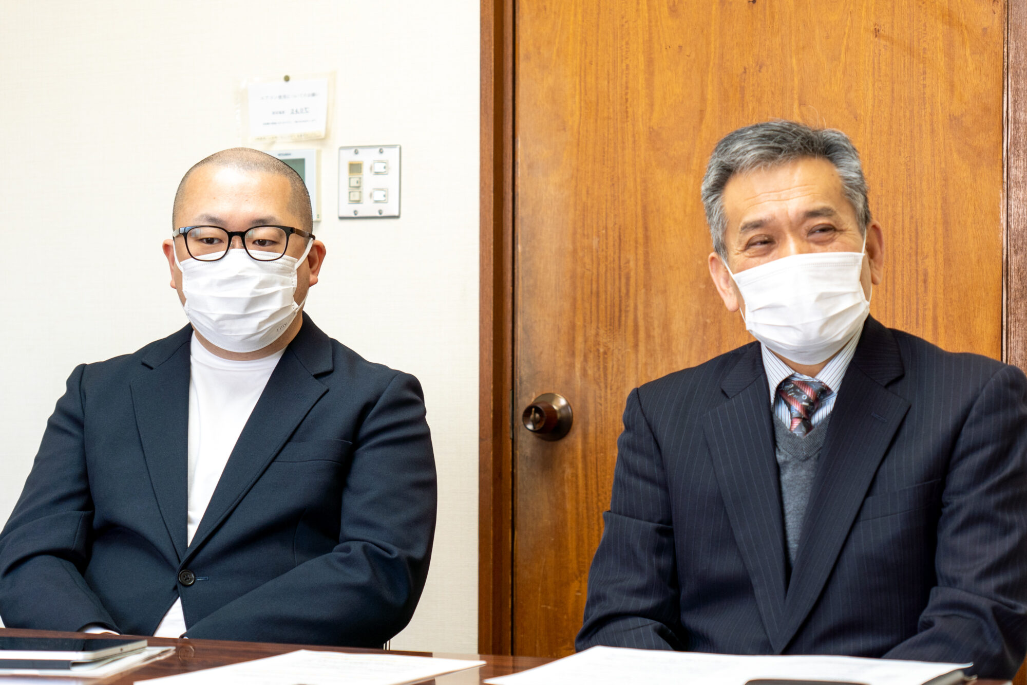 インタビュイー園田泰之氏、藤井一男氏