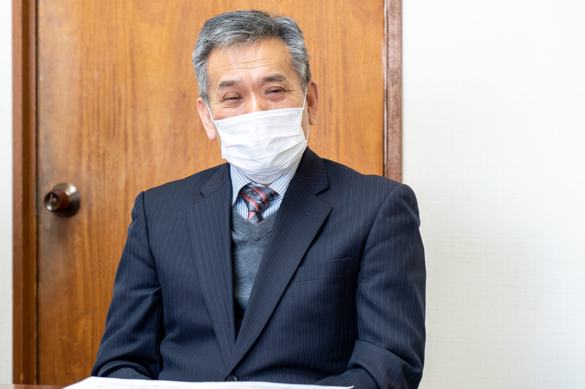 音楽部吹奏楽団OB会会長・藤井一男氏