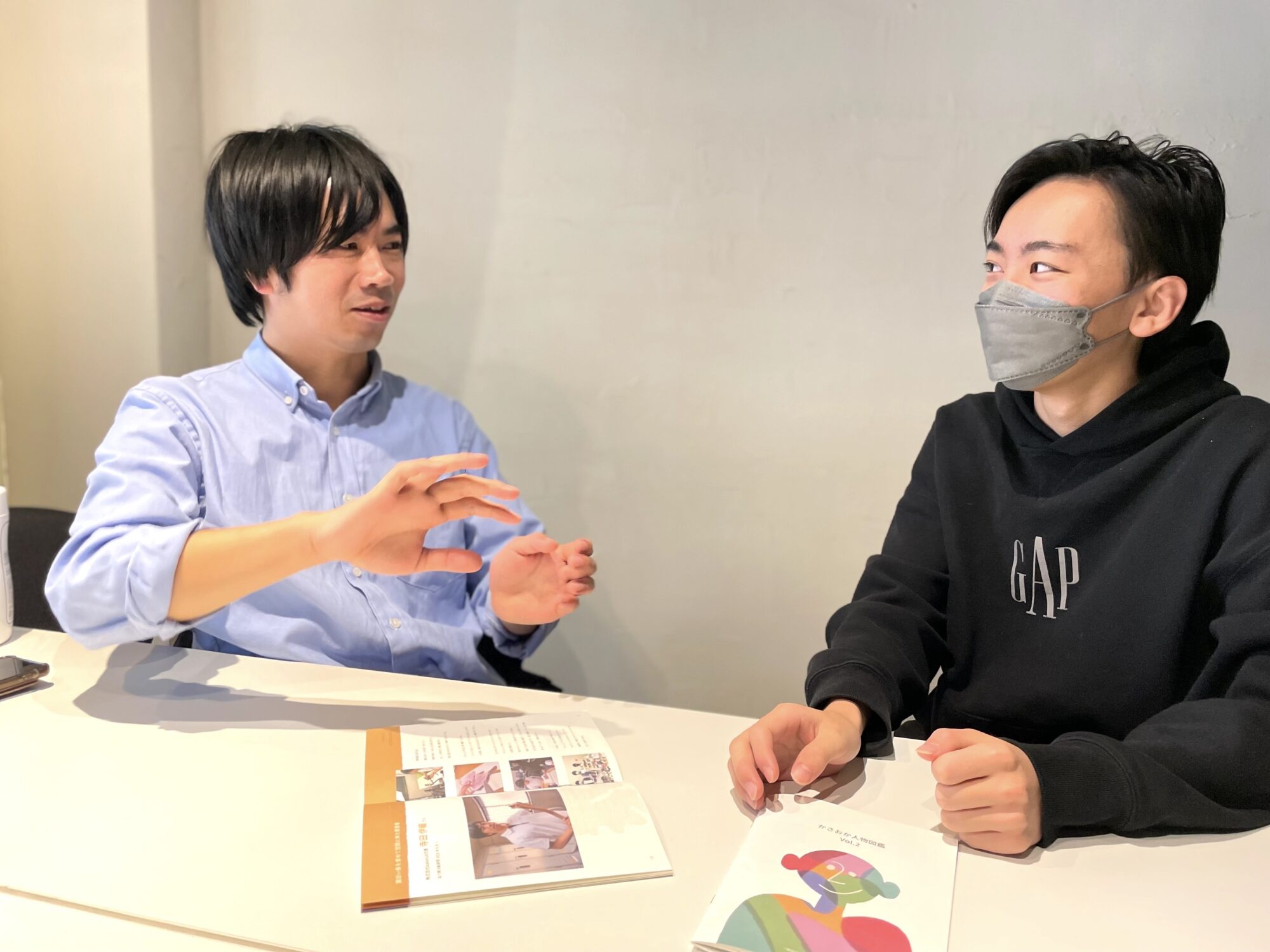 左:寺田伊織さん 右:今井智紀さん