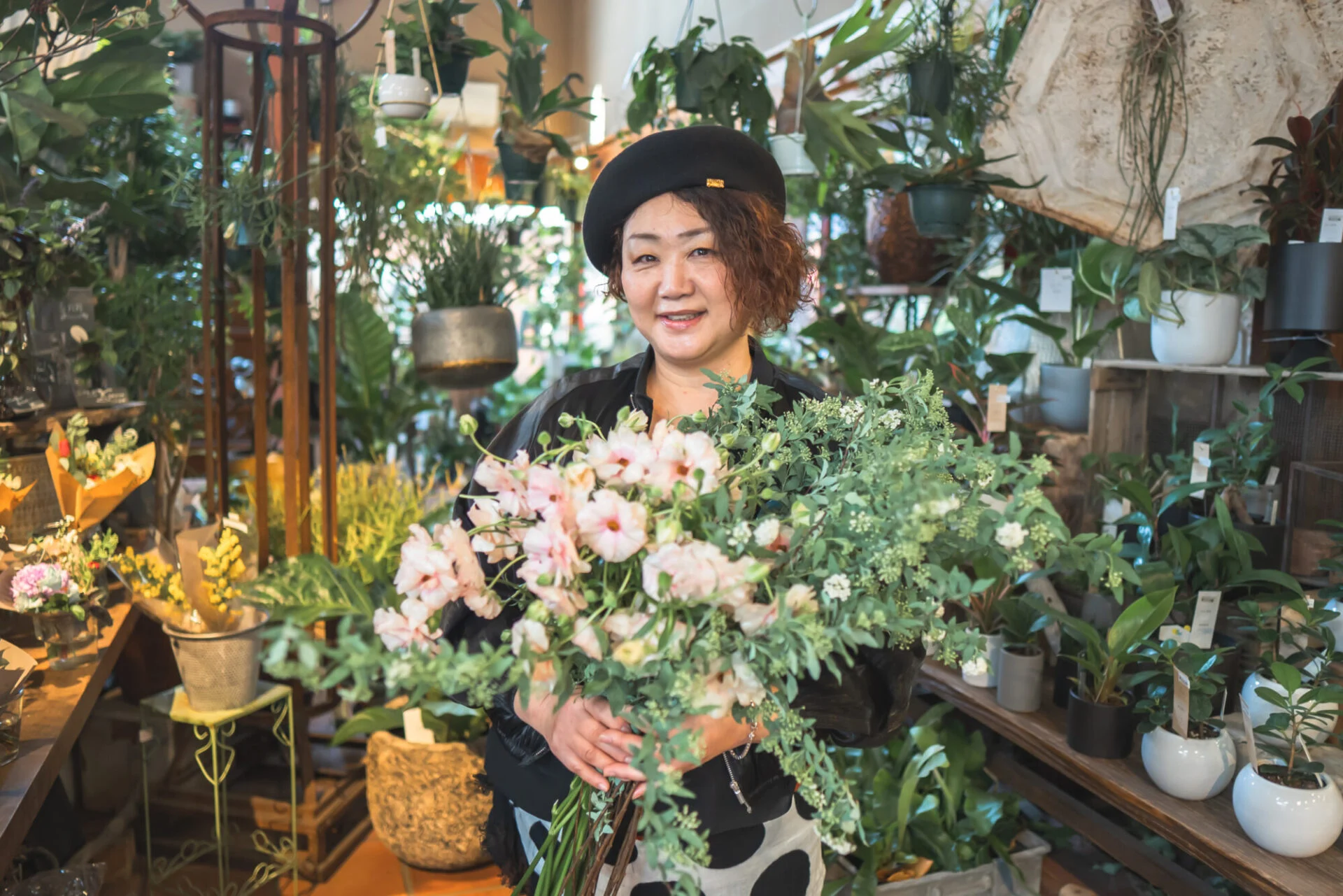 フラワーショップPEPE（ペペ）～ 色と空間への感性が光るプロデュースされた花屋