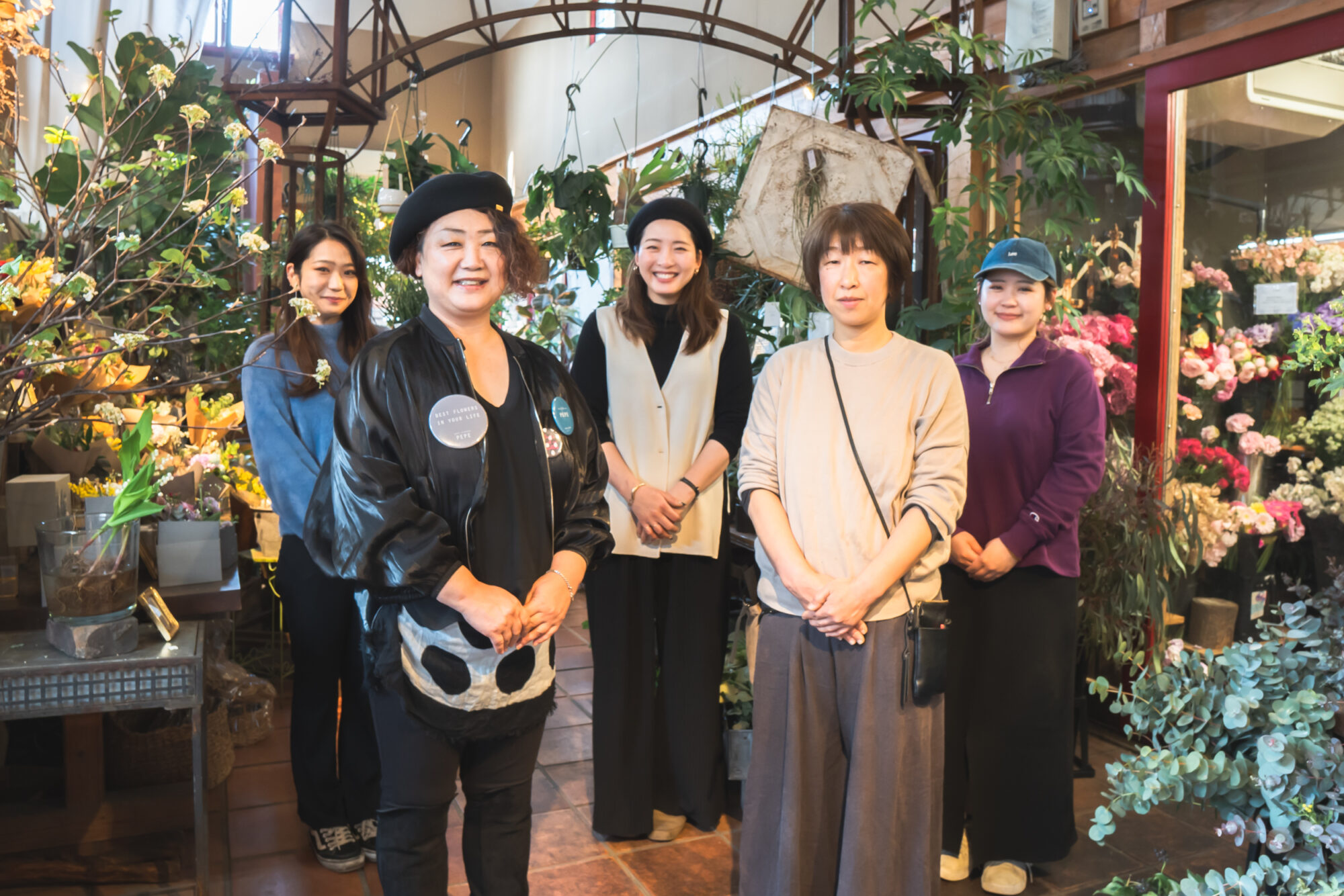 福田さんとスタッフのみなさん