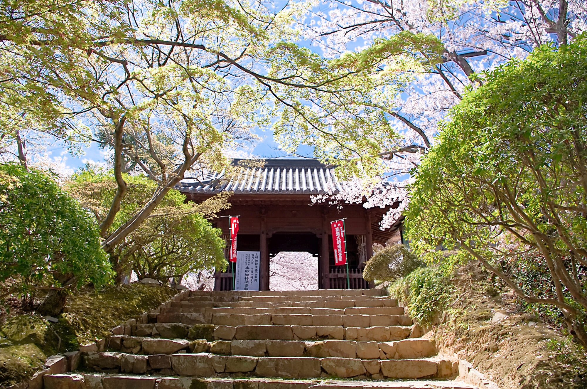 法輪寺　仁王門