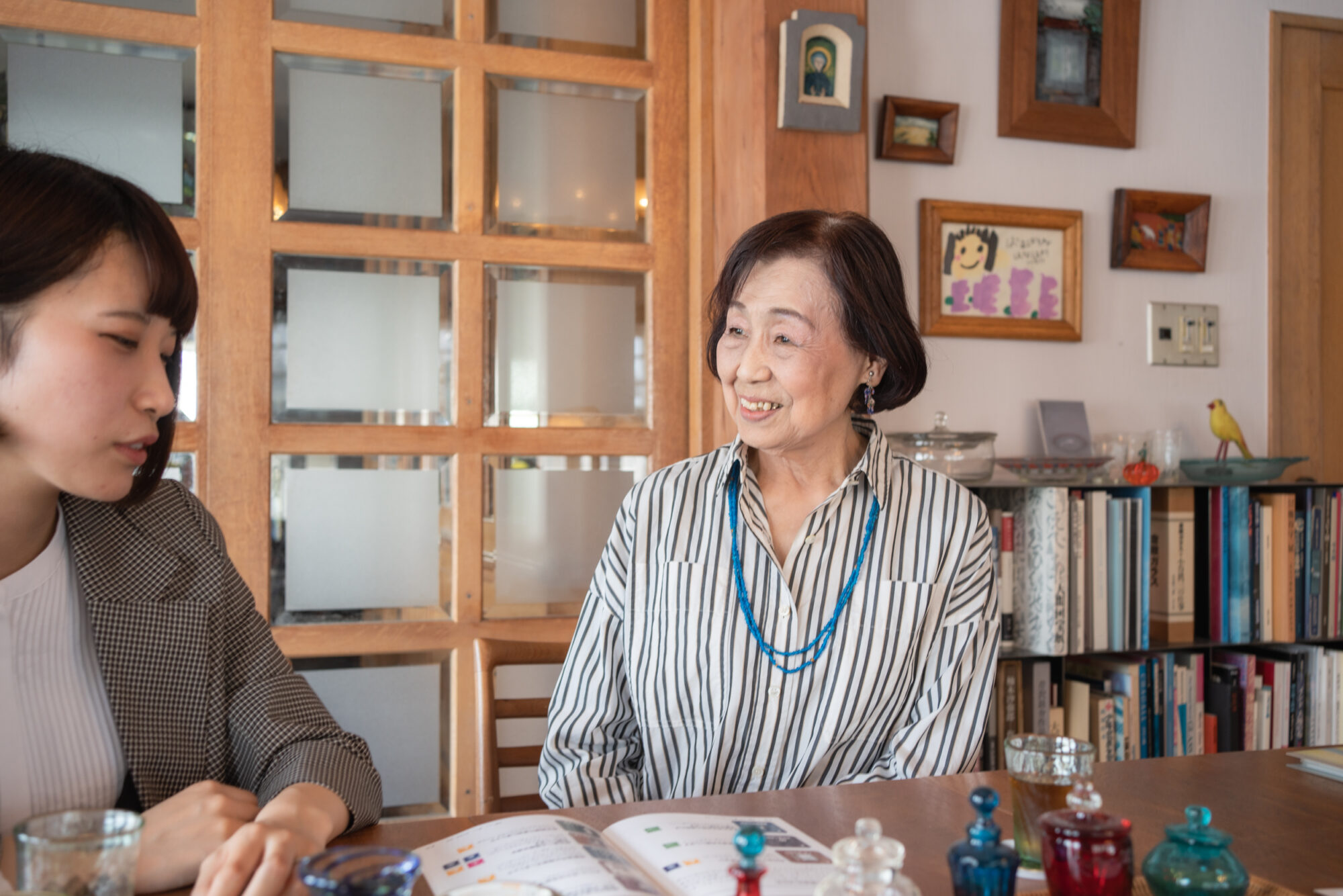 会話する澤江さんと大賀さん3