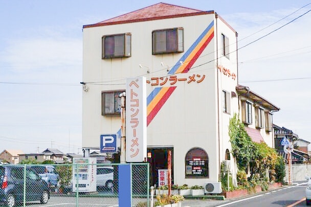 旧店舗 外観(写真提供:ベトコンラーメン 倉敷新京)