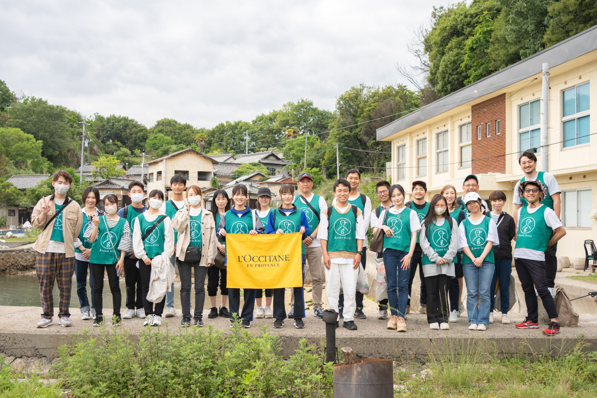 松島で集合写真