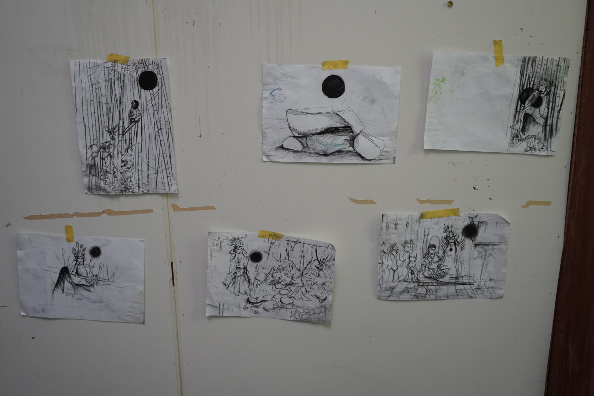 作品の下絵