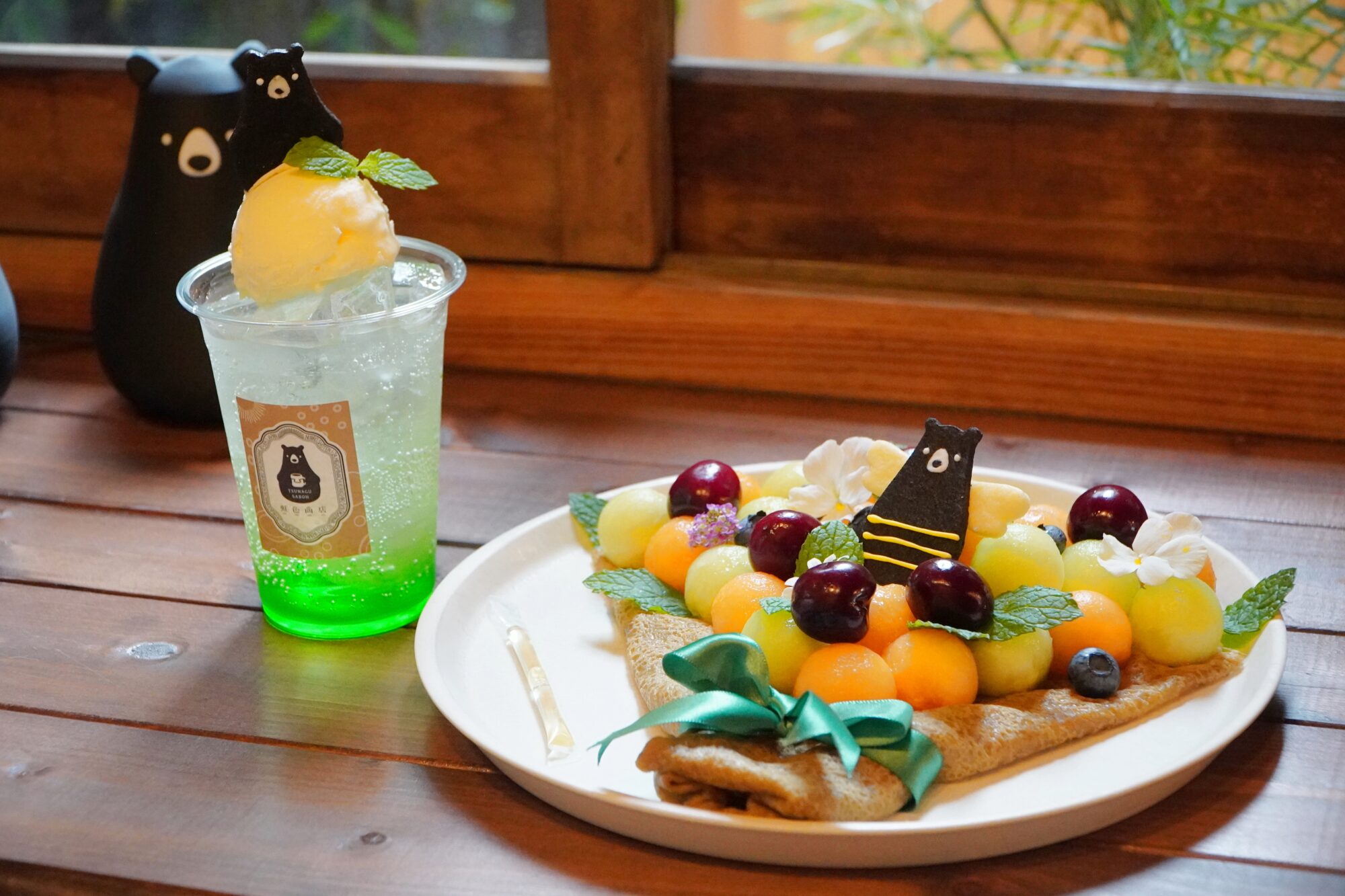 クレープとジュース_虹色商店