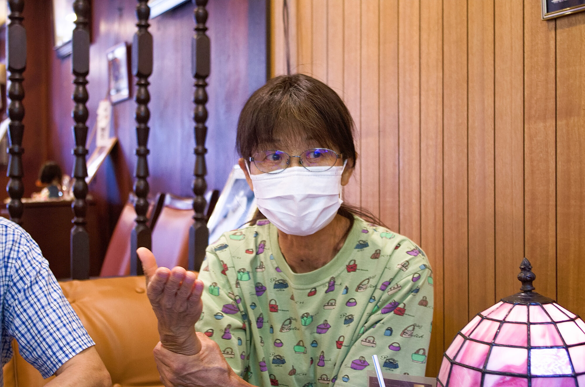 「備中倉敷学」会計 尾崎さん