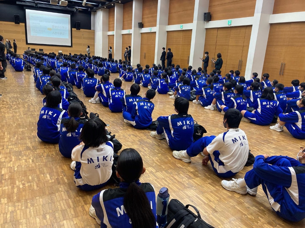 修学旅行生の受け入れ