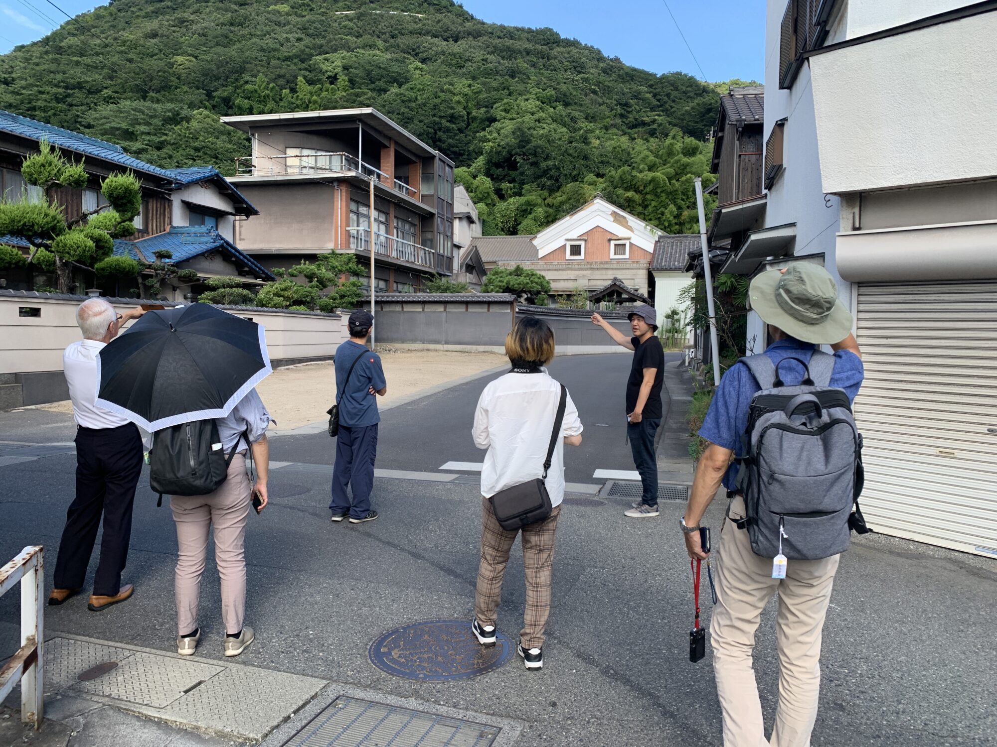 街歩きのようす