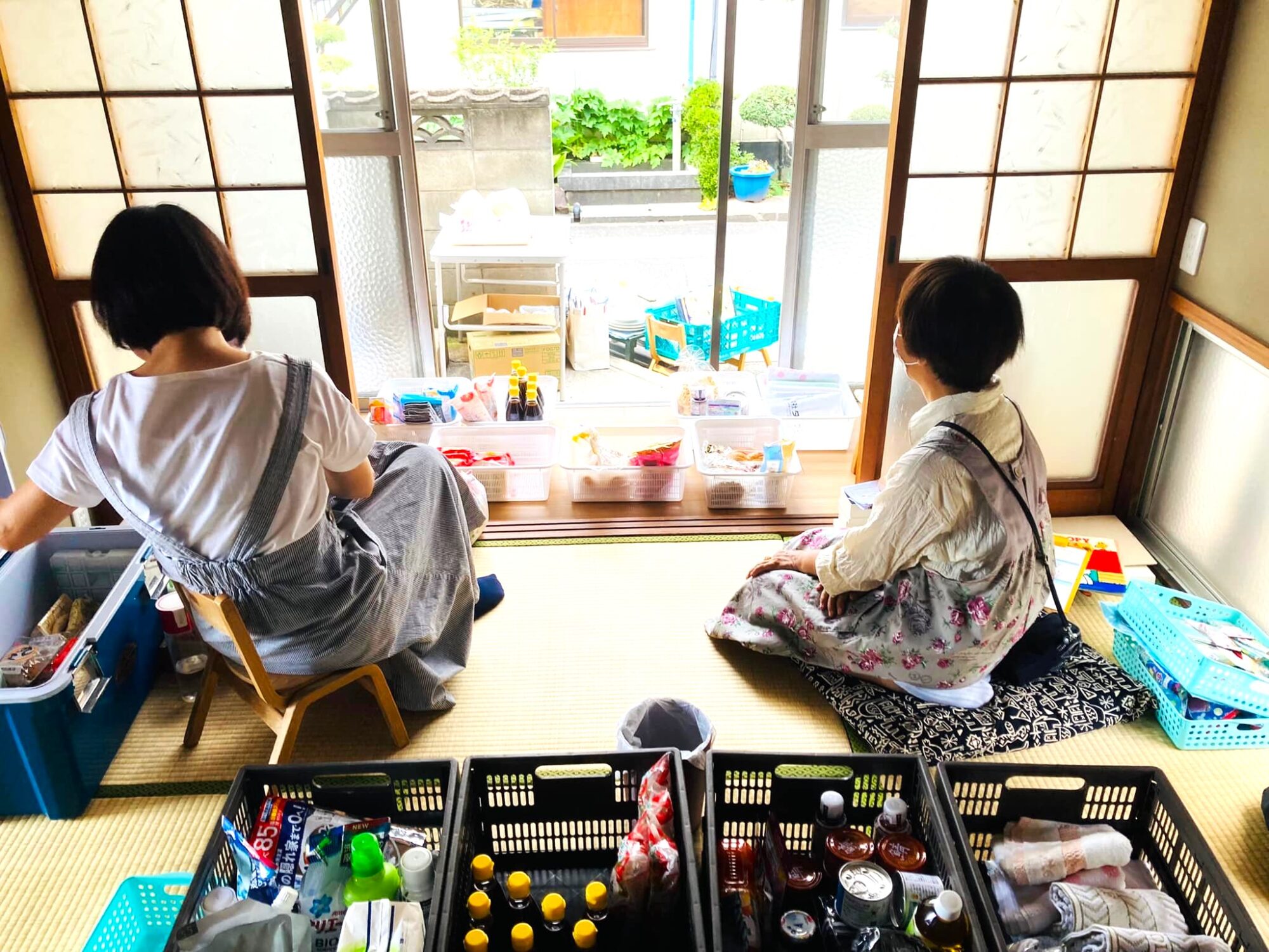 写真提供：ハルハウス　ハルハウスでのフードシェア会のようす