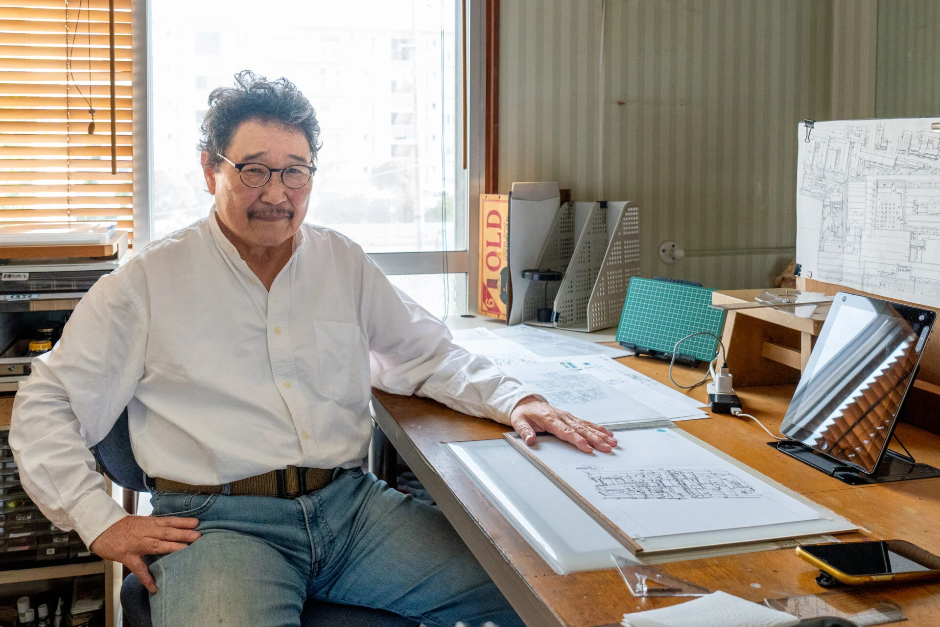 「2025年版 倉敷鳥瞰絵図」制作過程を取材 ～ 鳥瞰図絵師 岡本直樹さんのアトリエへ
