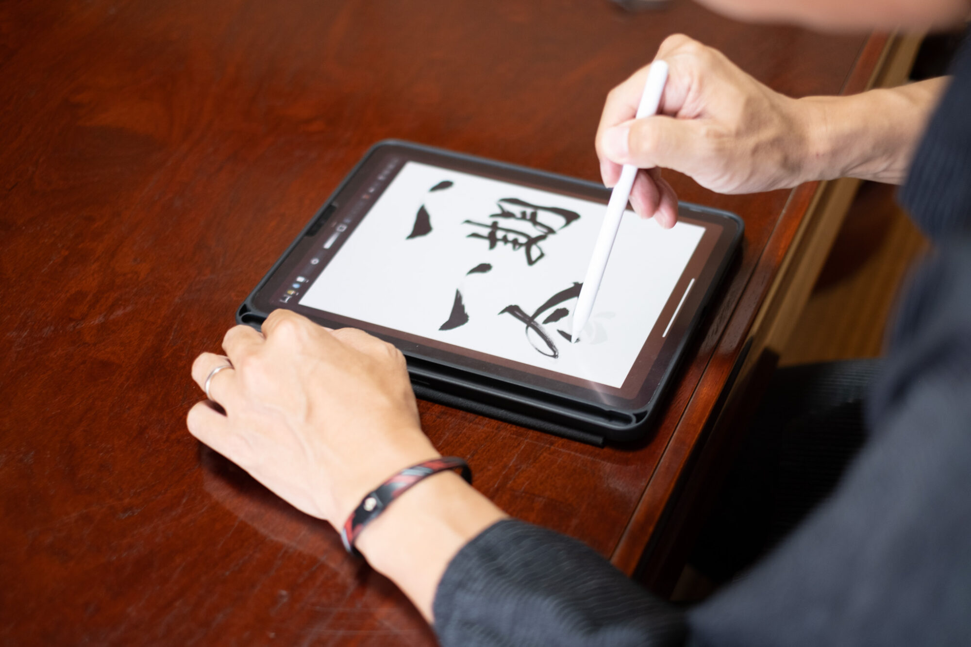 ipadで作品作成