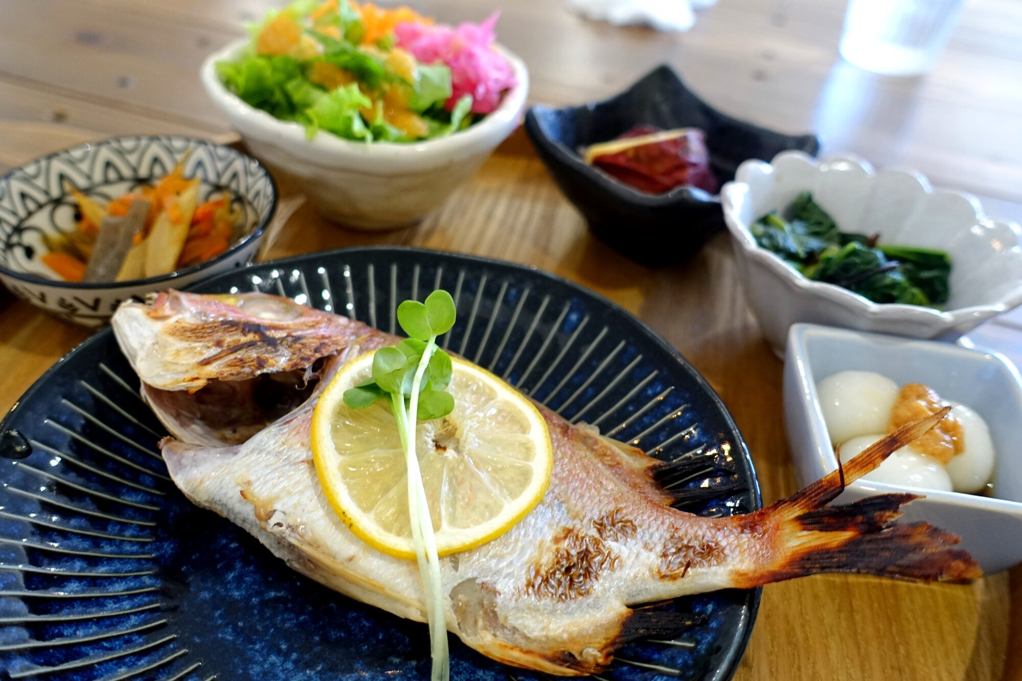 こんがり焼けたレンコ鯛