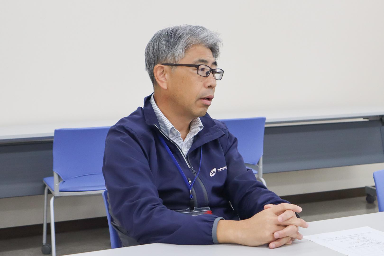 センター長の佐賀さん