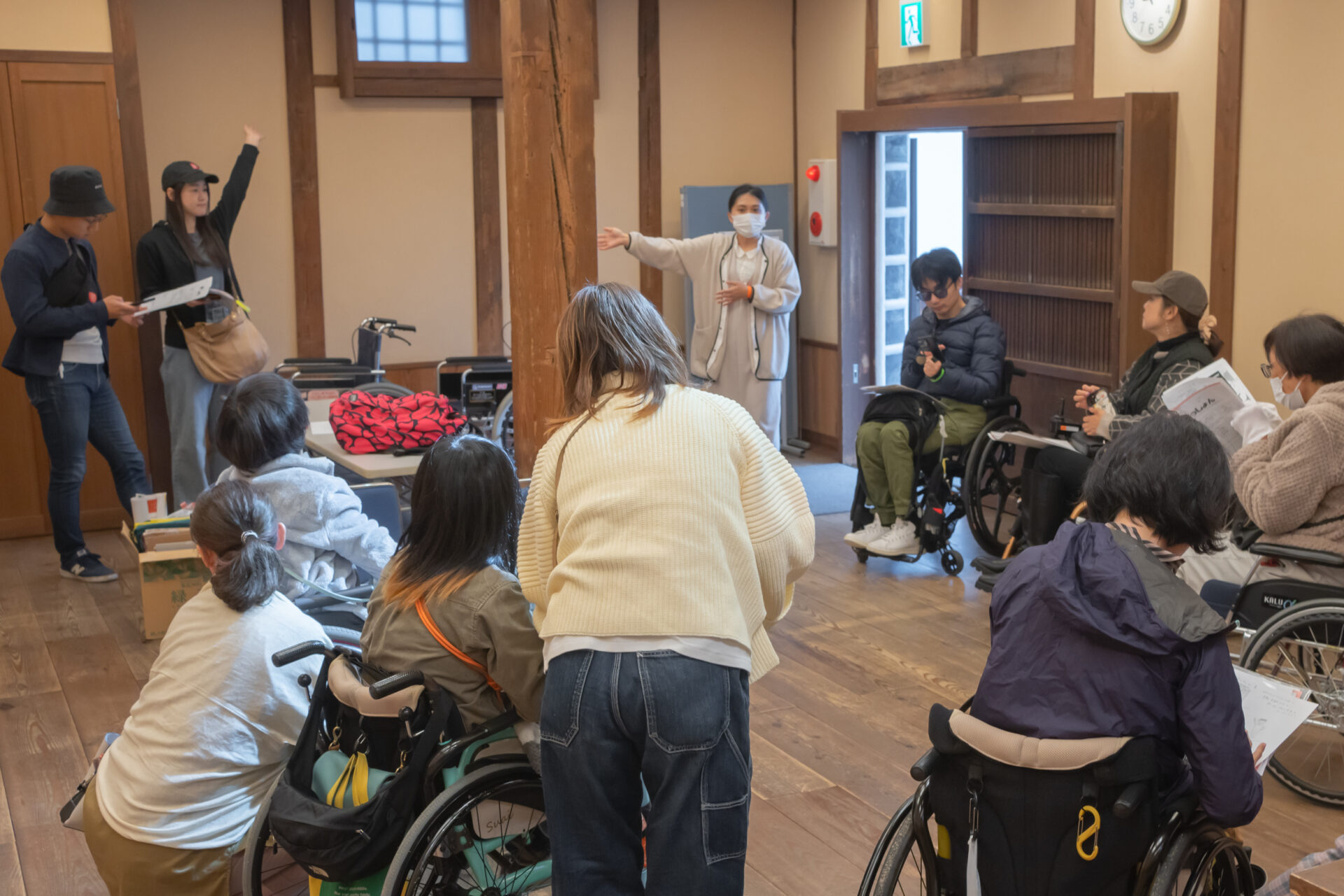 車椅子町歩きの概要説明