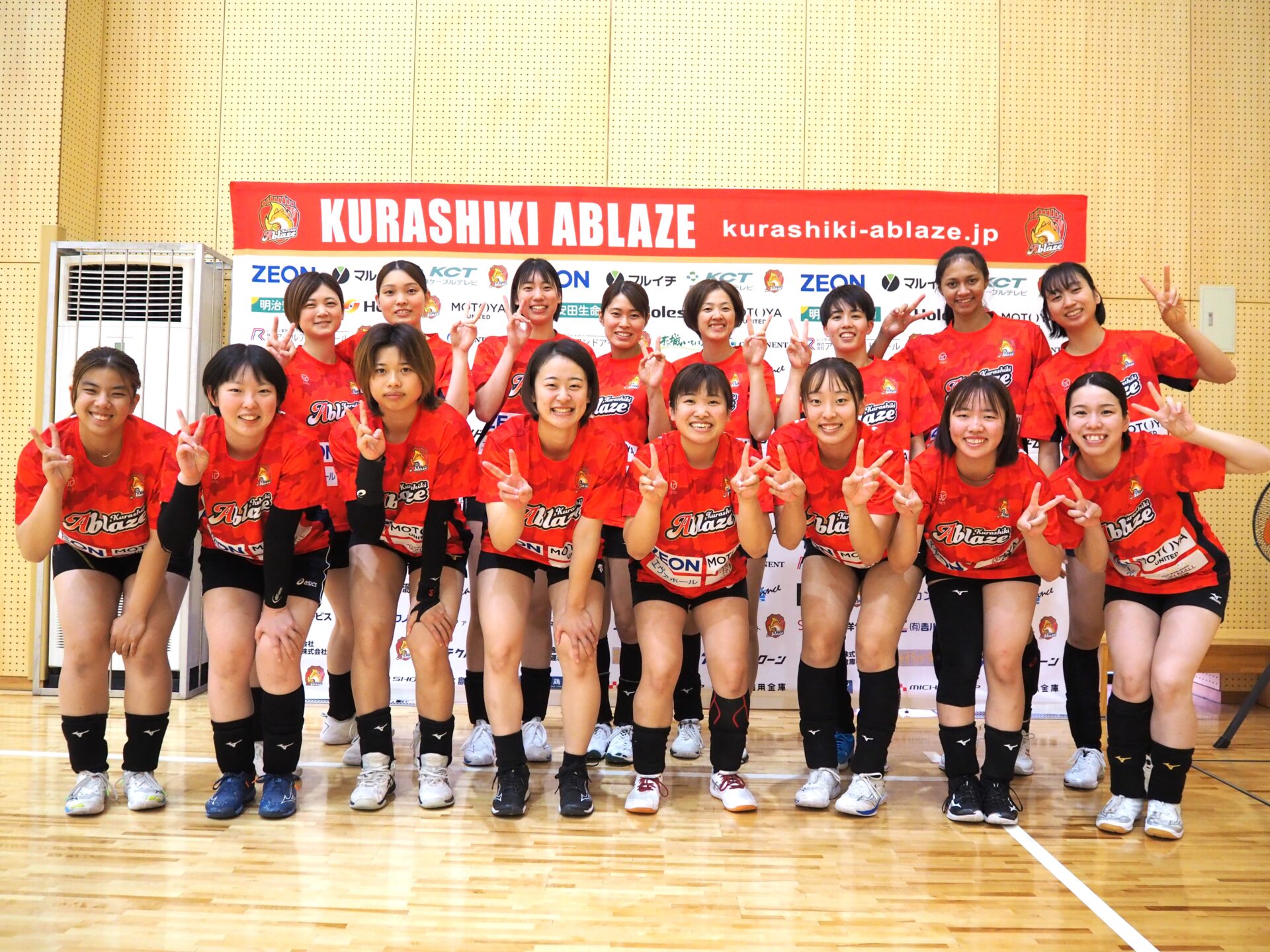 倉敷アブレイズ選手