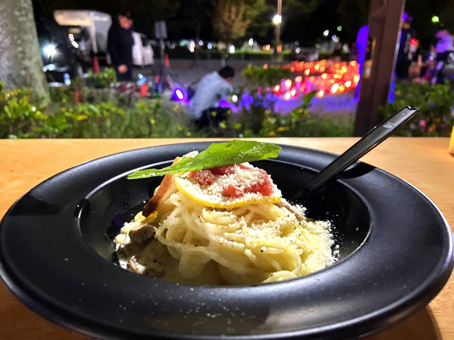 たらことレモンクリームのパスタ