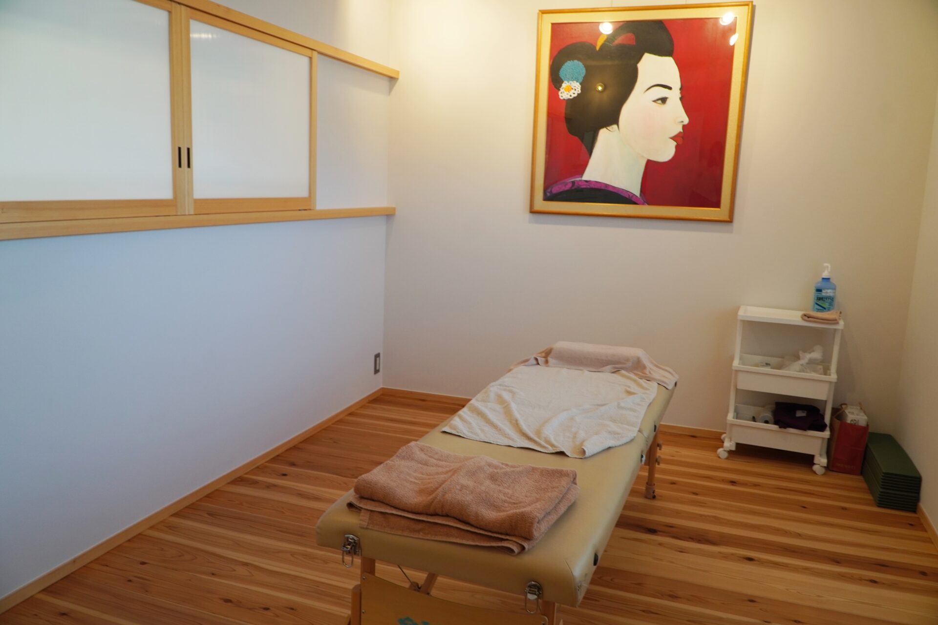 2階の施術室