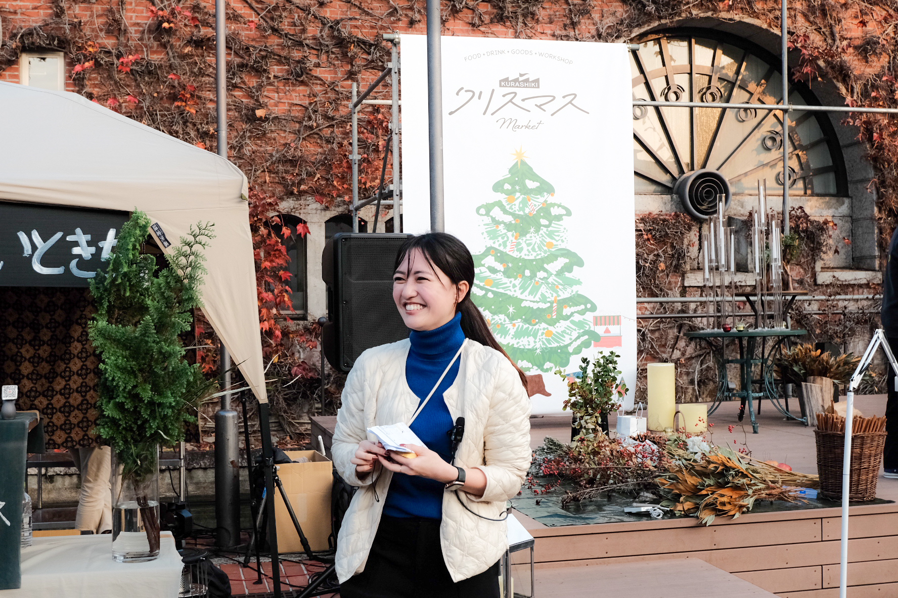 笑顔の市川菜美子さん