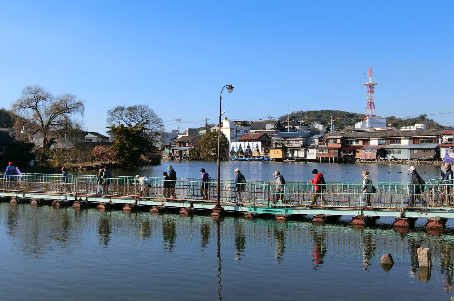 ドラム缶橋