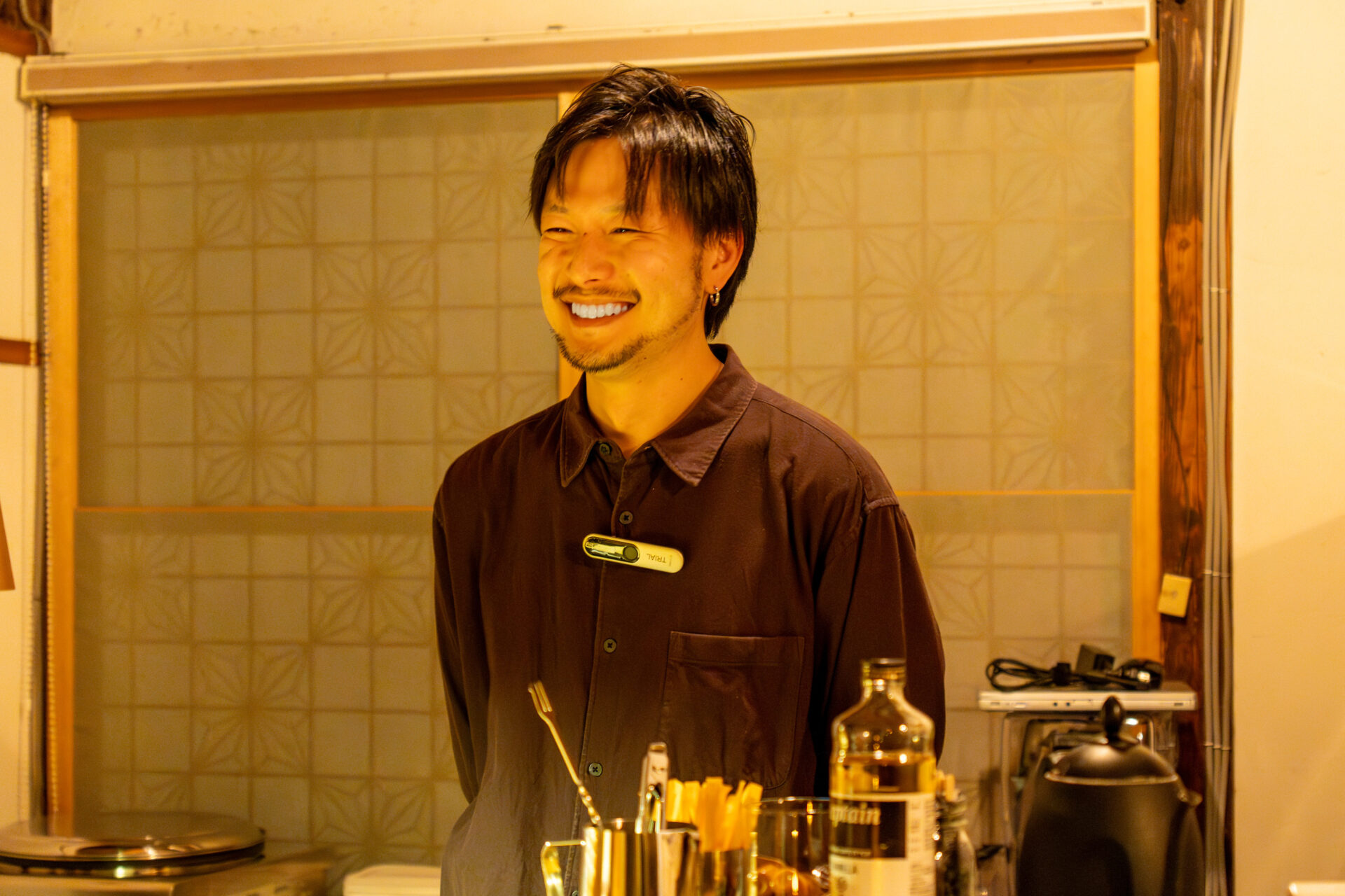 店主の横路悠平さん