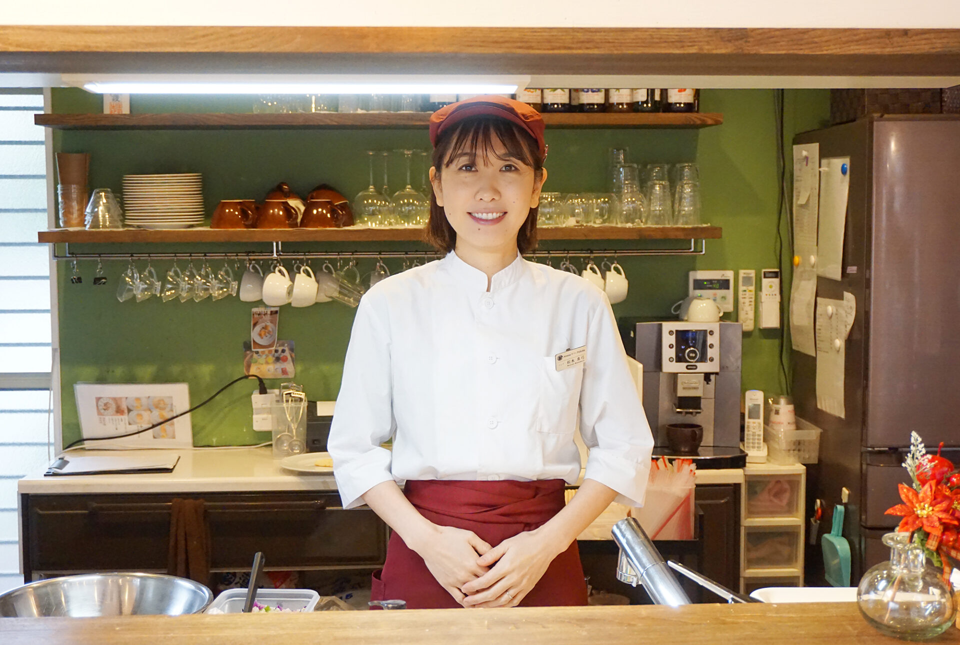 シェフの松本真弓さん