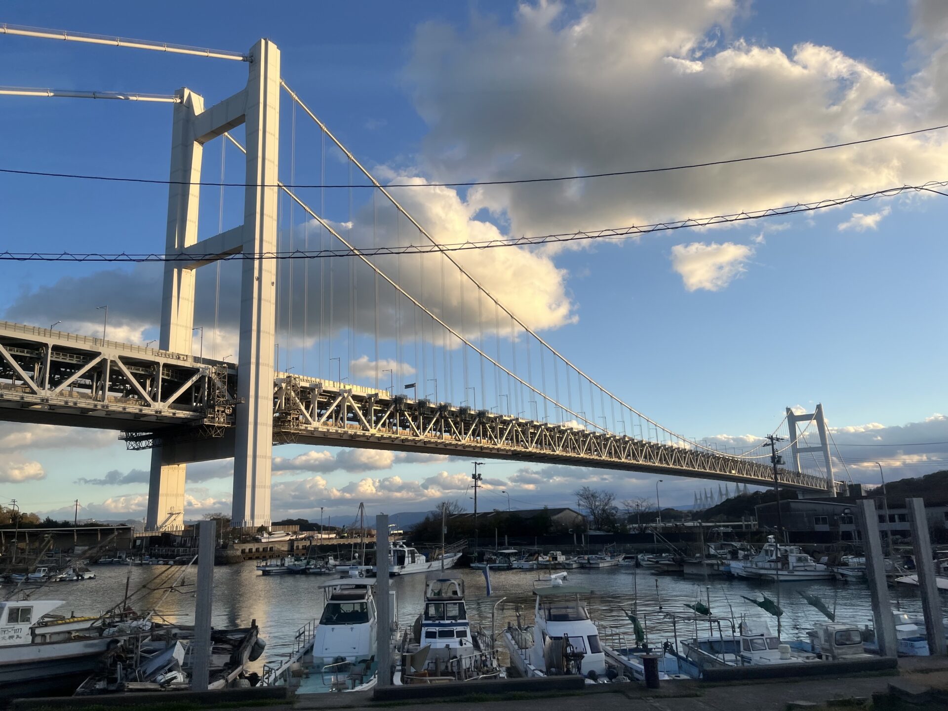 どんどん近づく瀬戸大橋