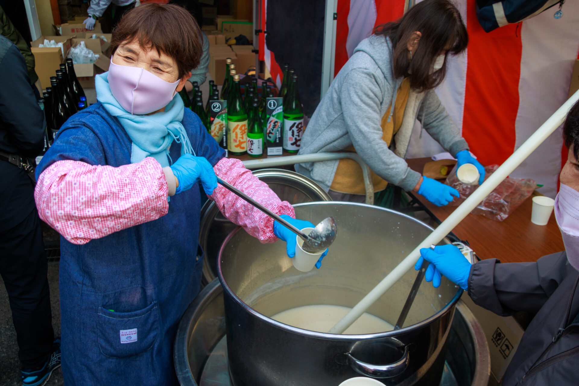 無料の甘酒