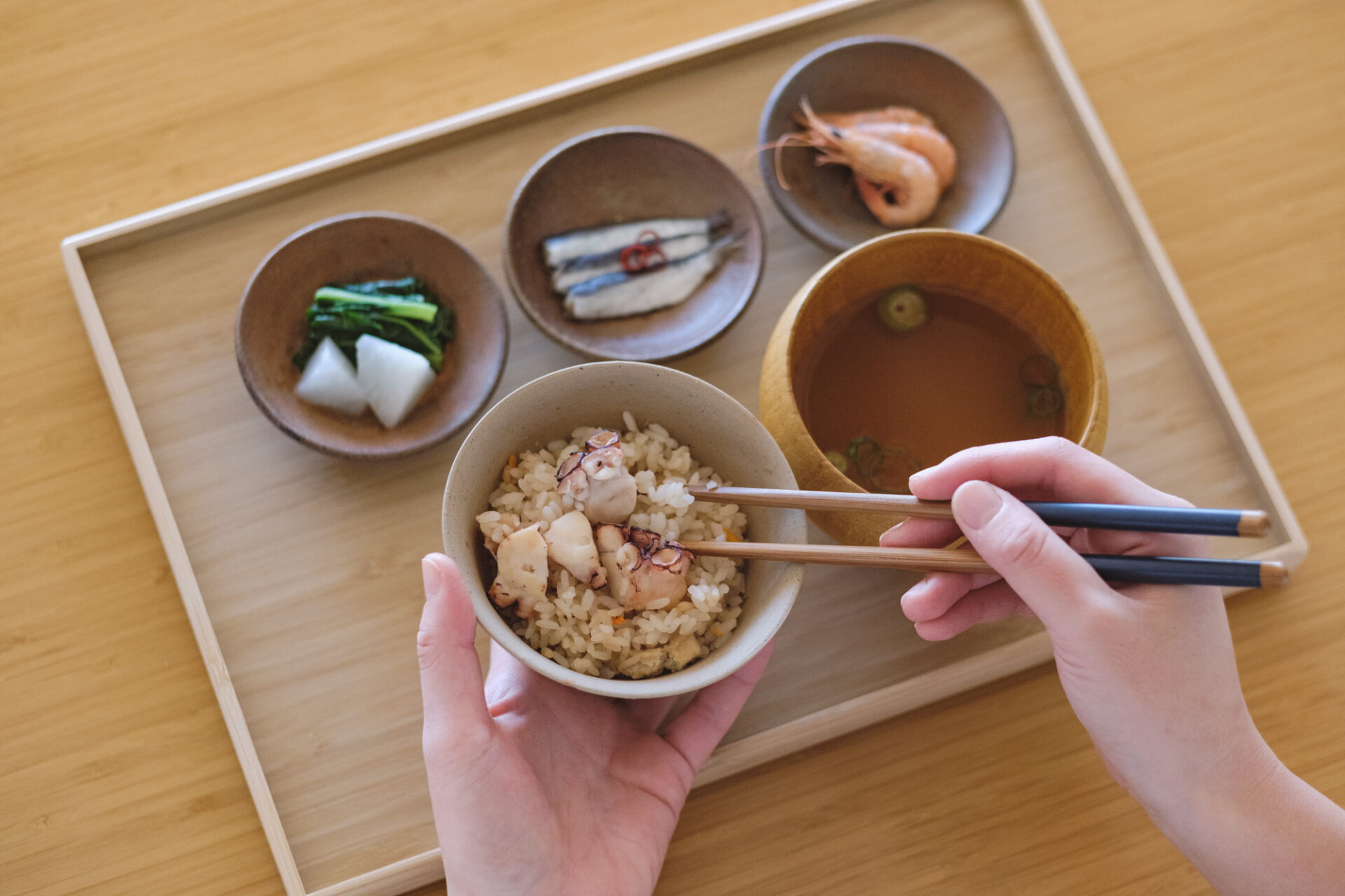 児島名物のたこめし（写真提供：DENIM HOUSE BON）