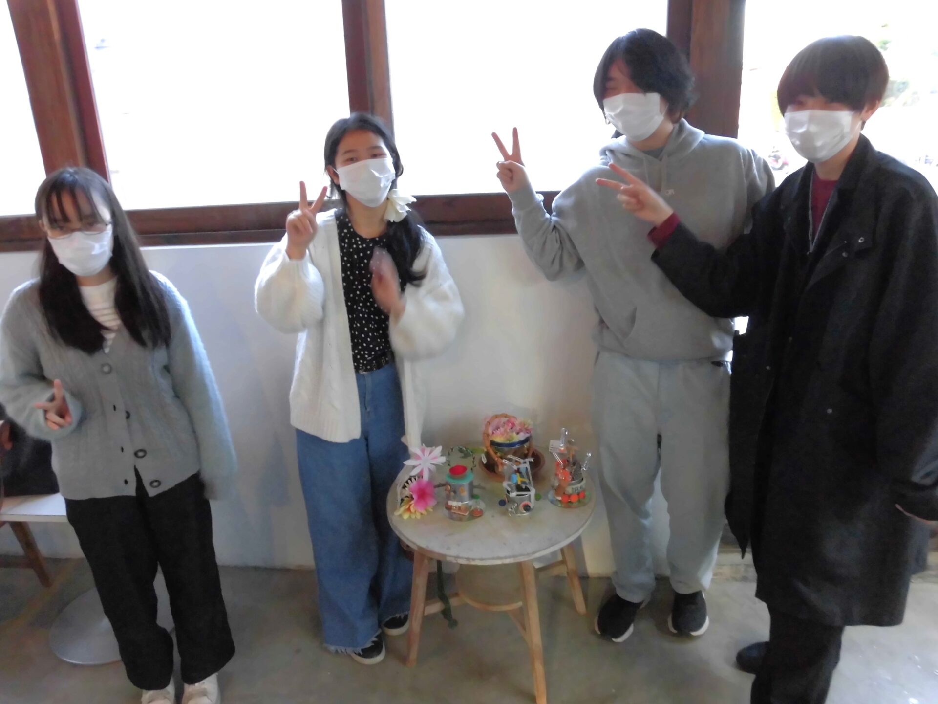 画像提供: 倉敷市立玉島高等学校 右から2番目髙川幌(たかがわ ほろ)さん