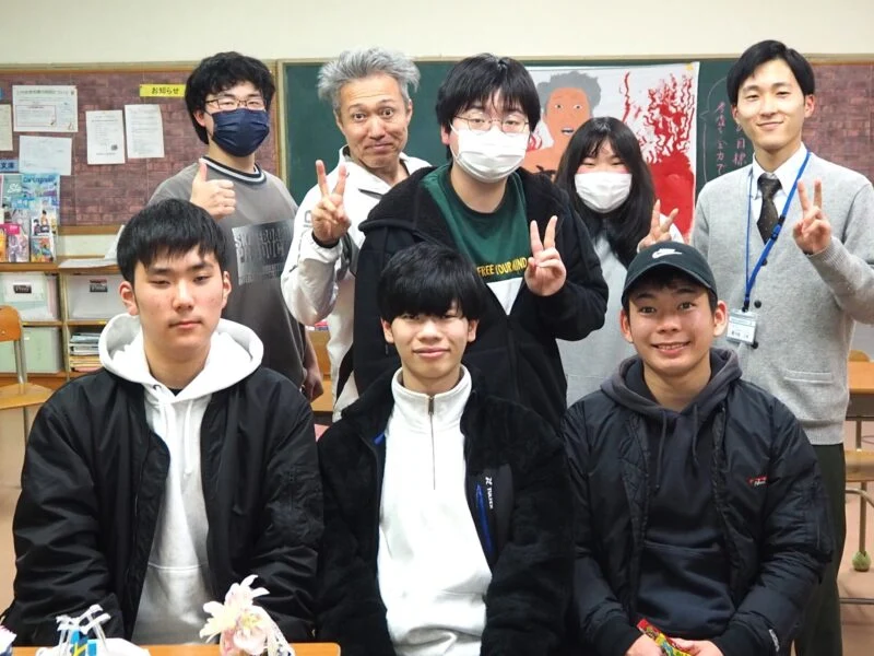 倉敷市立玉島高等学校 誰も置き去りにしない学校教育を ～ 不登校を経験した高校生の自分たちだからできる子どもたちへの支援
