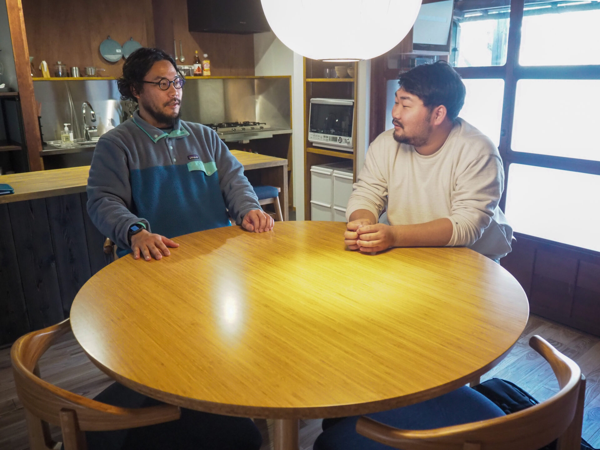 デニム兄弟（左：山脇さん、右：島田さん）