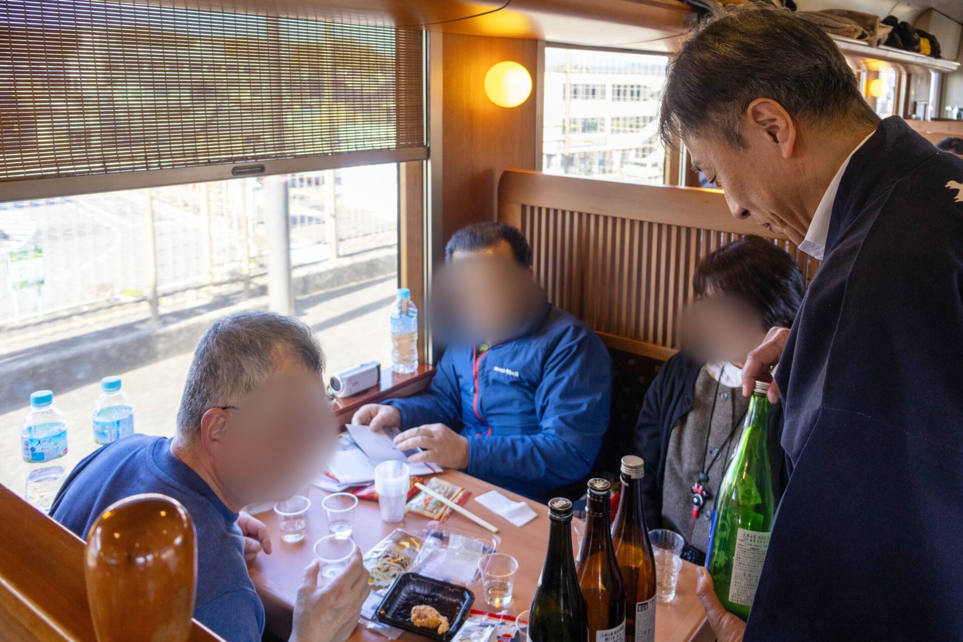 説明する白菊酒造の渡邊さん