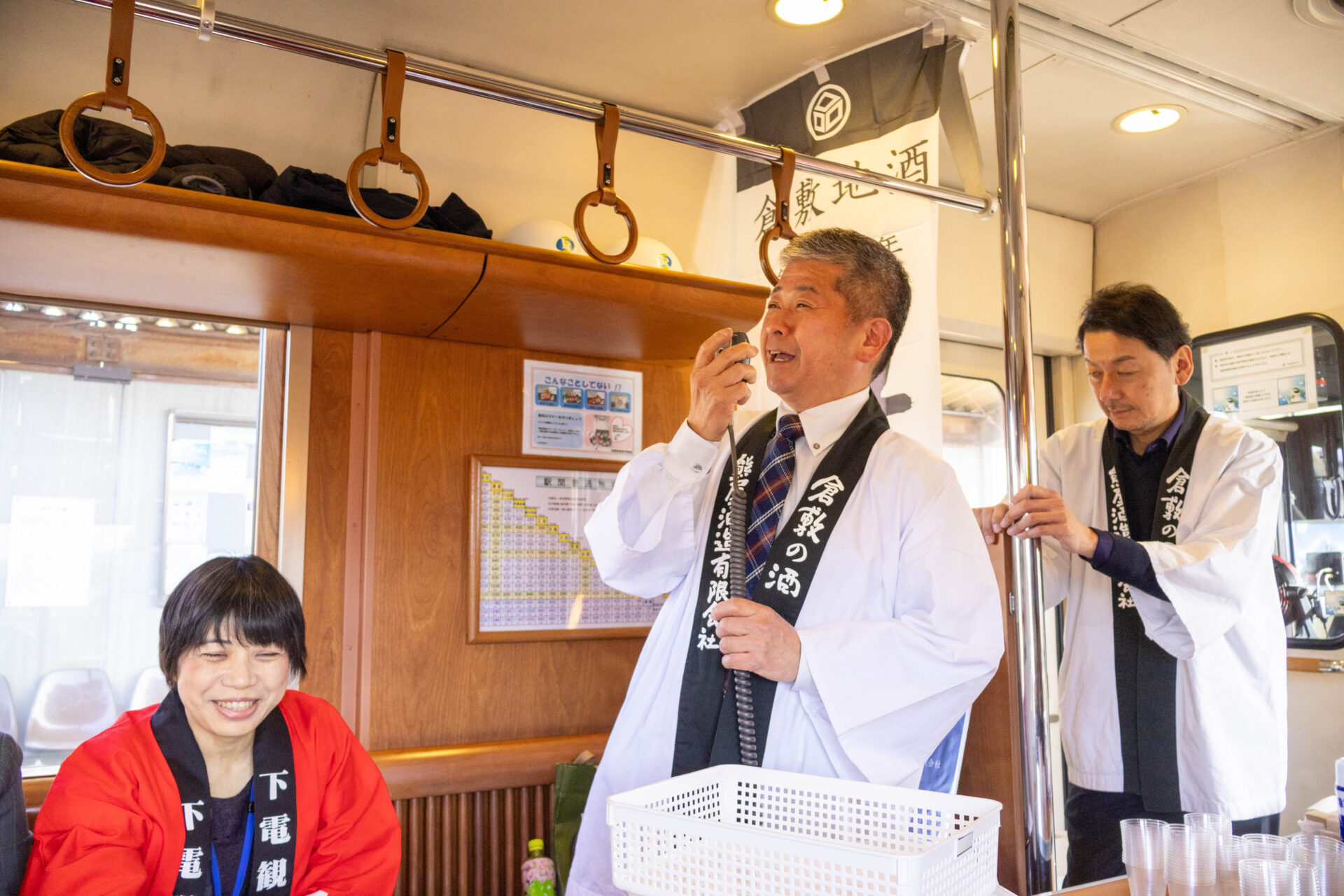 熊屋酒造 代表の庵谷晴男さん