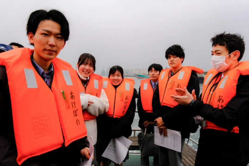 倉敷古城池高校生が案内する水島コンビナートクルーズ（2024年3月23日開催）～ 水島コンビナートの景色を通船から、高校生の解説と共に楽しもう