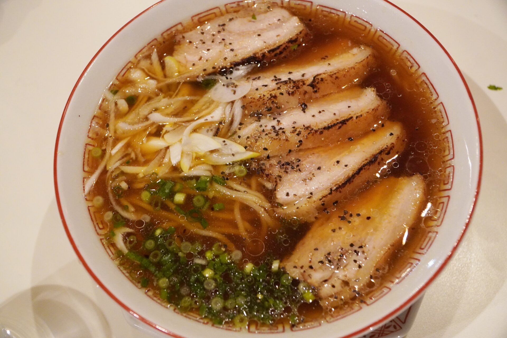 改良前のラーメン