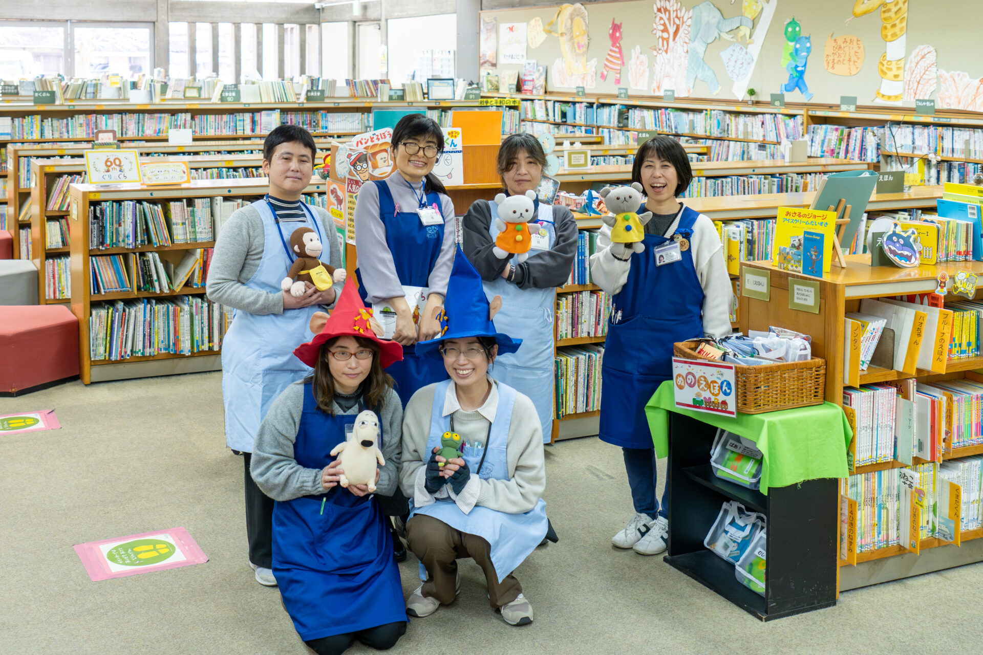 図書館司書のみなさん