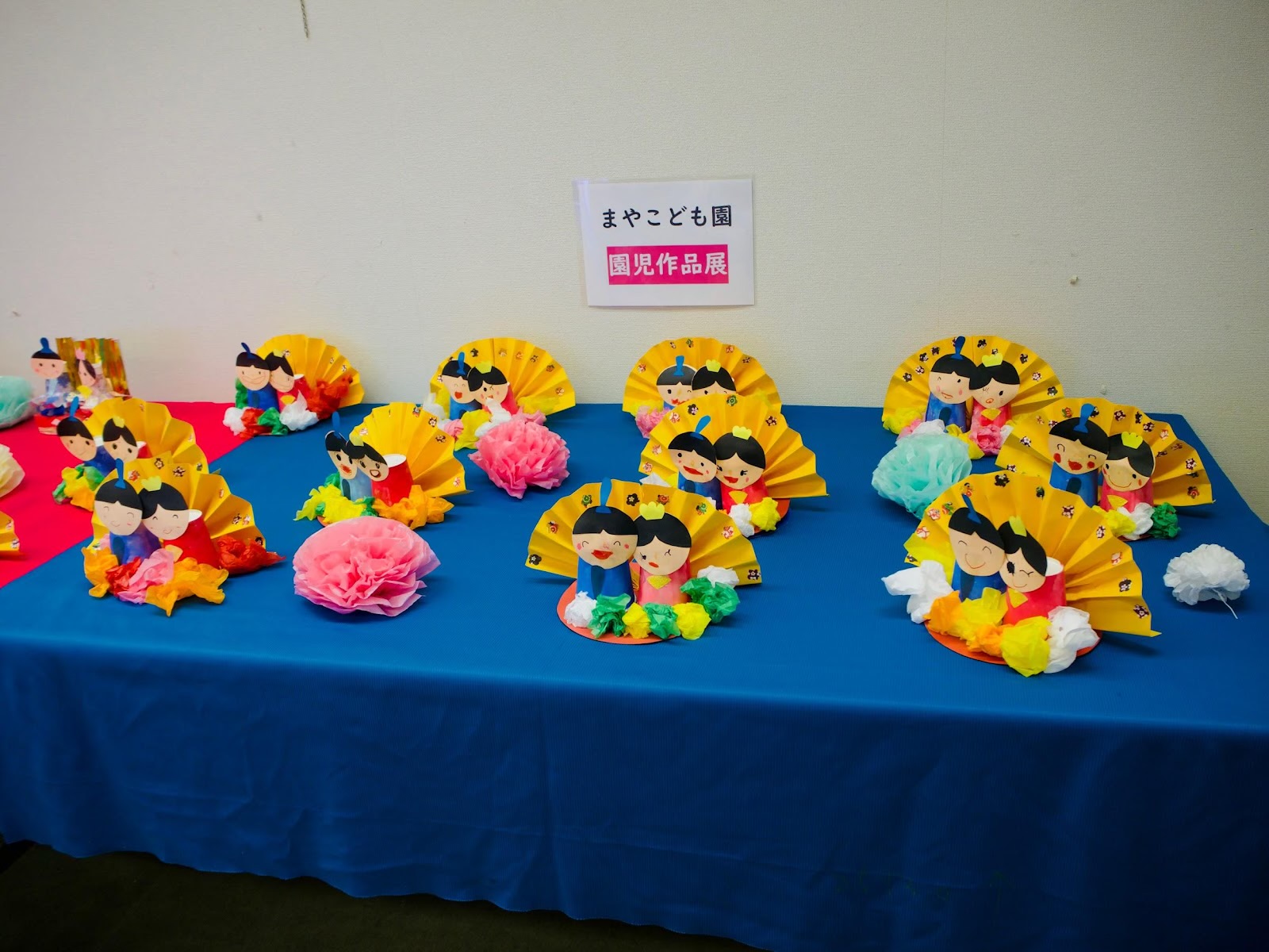 Children's hina doll creations