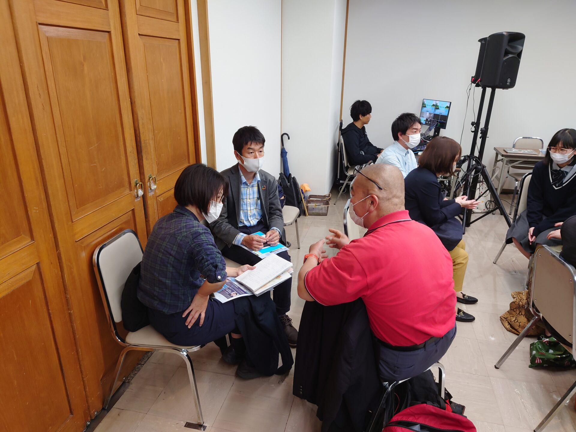 参加者同士の交流 画像提供:一般社団法人高梁川流域学校