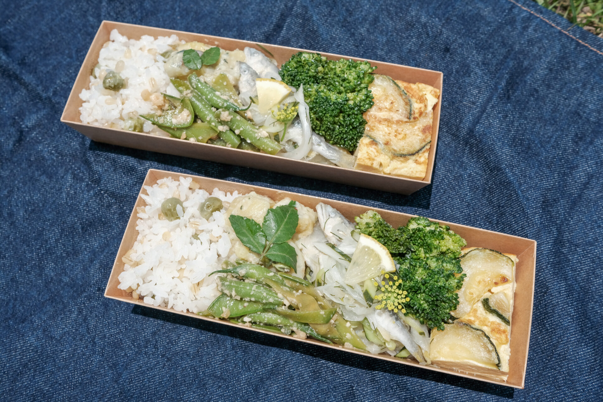 「おべんとう、にちにち。」お弁当はこの日のためのオリジナルメニュー（要予約：1,200円）
